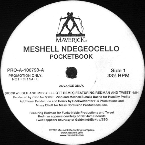 Me'Shell NdegeOcello - Pocketbook - Vinyl Record 12" image 1