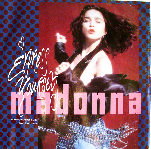 Madonna - Express Yourself - Used Vinyl Record 12" image 1