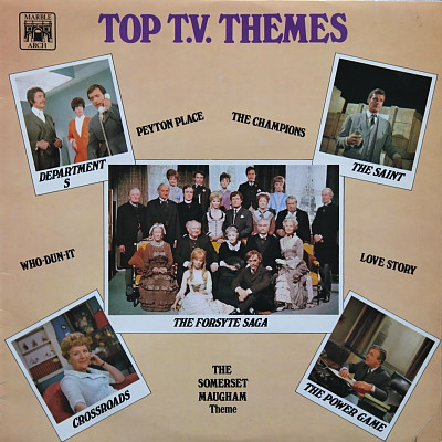 Various - Top T.V. Themes - Used Vinyl Record image 1
