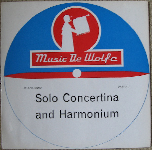 No Artist - Solo Concertina And Harmonium - Used Vinyl Record image 1