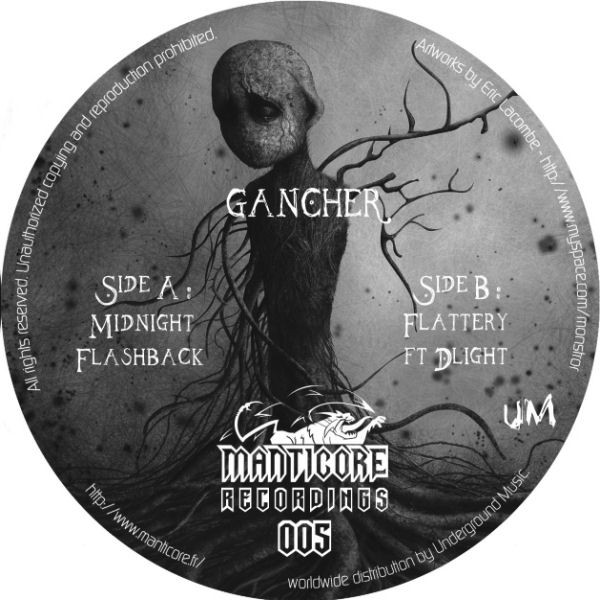Gancher - Midnight Flashback / Flattery - Vinyl Record 12" image 1