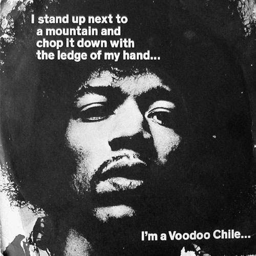 Jimi Hendrix Experie - Voodoo Chile - Used Vinyl Record 7" image 1