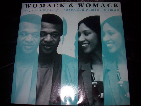 Womack & Womack - Express Myself (Remix) - Used Vinyl Record 12" image 1