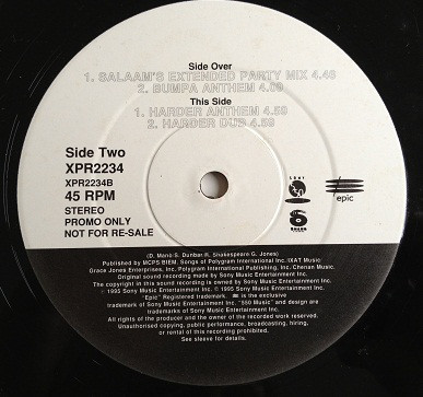 Patra - Pull Up To The Bumper - Bumper Mixes - Used Vinyl Record image 1