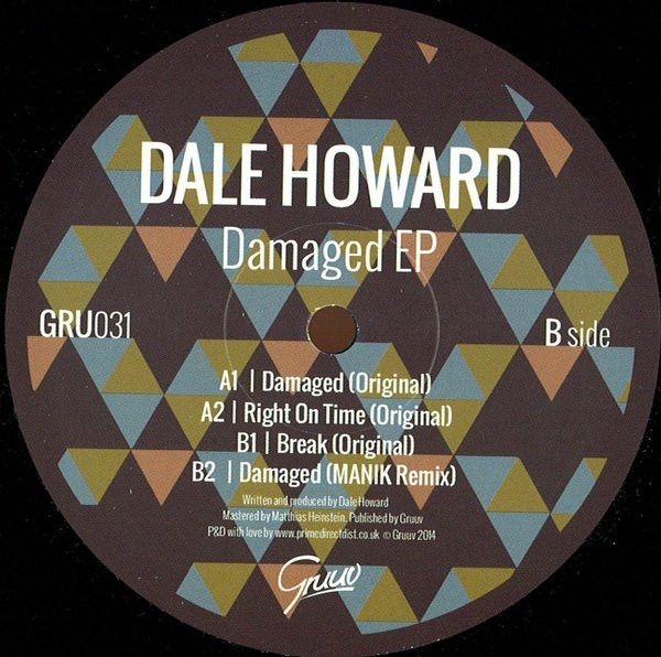 Dale Howard - Damaged EP - Vinyl Record 12" image 1