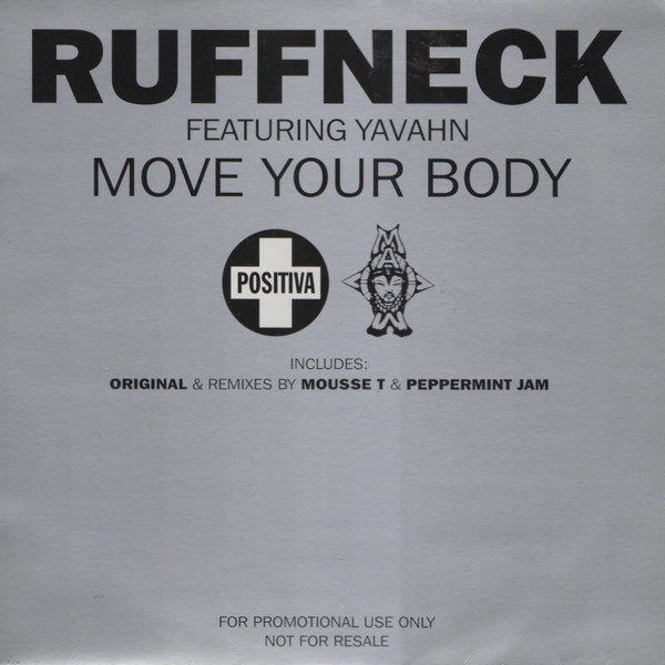 Ruffneck - Move Your Body - Used Vinyl Record 12" image 1