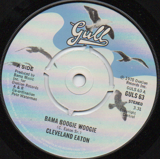 Cleveland Eaton - Bama Boogie Woogie / The Funky Cello - Used Vinyl R image 1