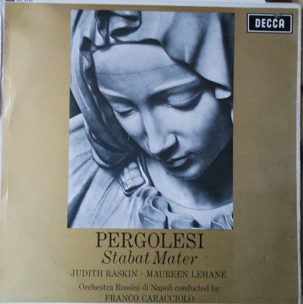 Judith Raskin - Stabat Mater - Used Vinyl Record image 1
