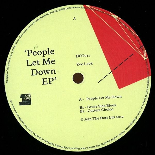 Zoo Look - People Let Me Down EP - Vinyl Record 12" image 1