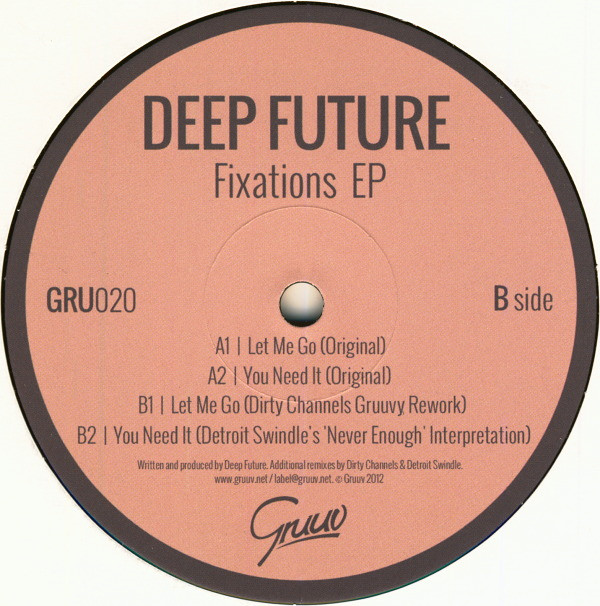 Deep Future - Fixations EP - Vinyl Record 12" image 1