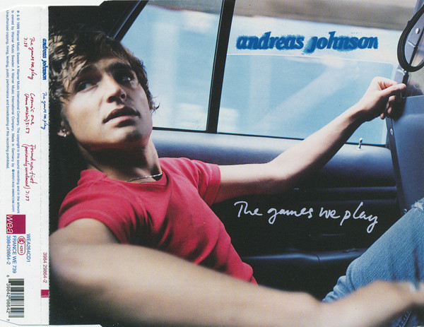 Andreas Johnson - Games We Play - Used CD image 1