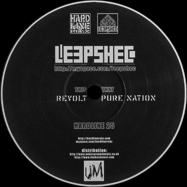 Leepshec - Revolt / Pure Nation - Vinyl Record 12" image 1
