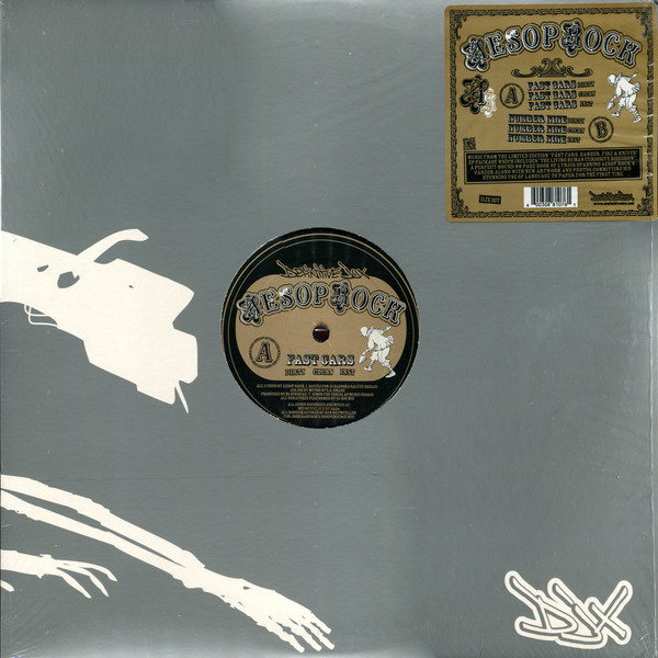 Aesop Rock - Fast Cars / Number Nine - Used Vinyl Record 12" image 1