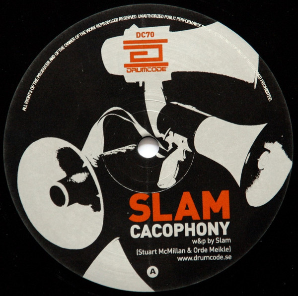 Slam - Cacophony / Souvenir - Vinyl Record 12" image 1