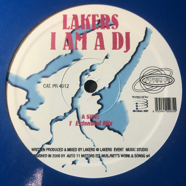 Lakers - I Am A Dj - Vinyl Record 12" image 1