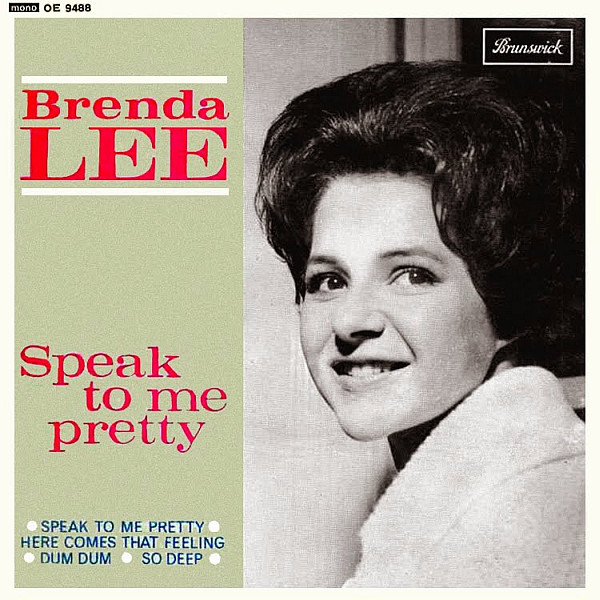 Brenda Lee - Speak To Me Pretty - Used Vinyl Record 7" image 1