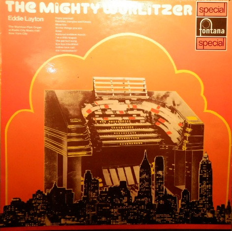 Eddie Layton - Mighty Wurlitzer - Used Vinyl Record image 1