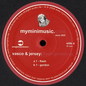 Vasco & Jersey - Flash Gordon EP - Vinyl Record 12" image 1