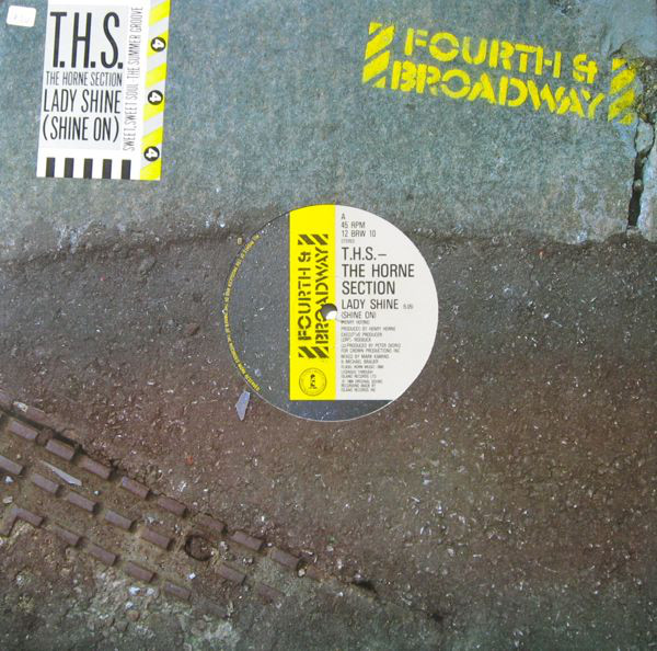Horne Section - Lady Shine (Shine On) - Used Vinyl Record 12" image 1