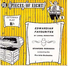 Pro Arte Orchestra O - Edwardian Favourites - Used Vinyl Record 7" image 1
