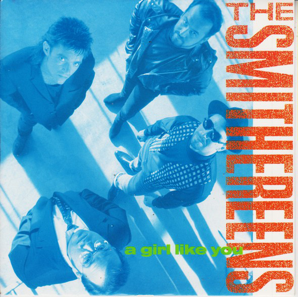 Smithereens - A Girl Like You - Used Vinyl Record 7" image 1