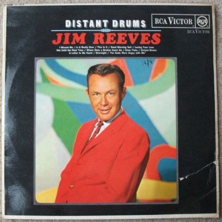 Jim Reeves - Distant Drums - Used Vinyl Record image 1