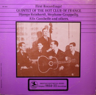 Quintette Du Hot Clu - First Recordings! - Used Vinyl Record image 1