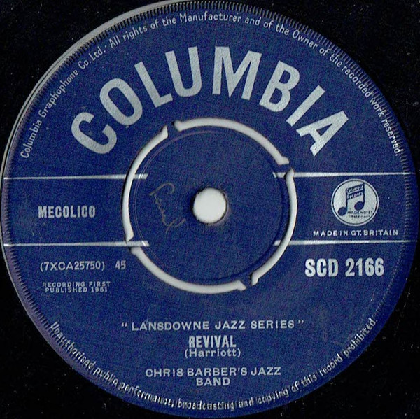Chris Barber's Jazz - Revival / New Orleans Parade (Just A Little Whi image 1