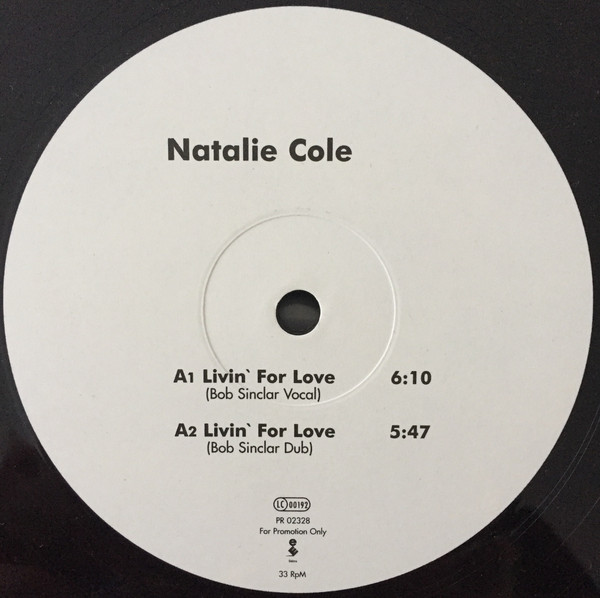 Natalie Cole - Livin' For Love - Used Vinyl Record 12" image 1