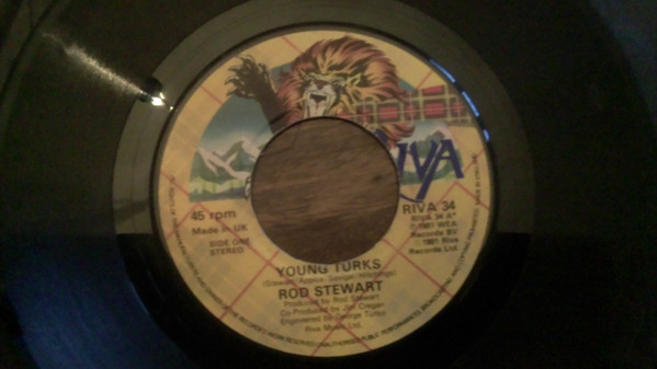 Rod Stewart - Young Turks - Used Vinyl Record 7" image 1
