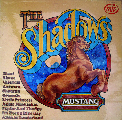 Shadows - Mustang - Used Vinyl Record image 1