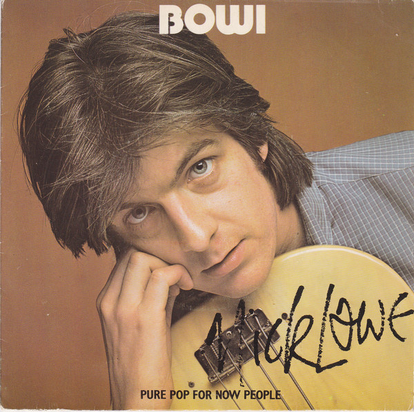 Nick Lowe - Bowi - Used Vinyl Record 7" image 1