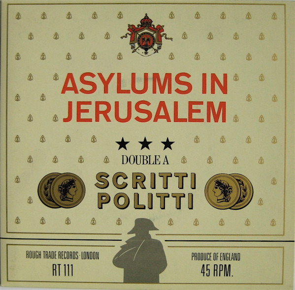 Scritti Politti - Asylums In Jerusalem / Jacques Derrida - Used Vinyl image 1