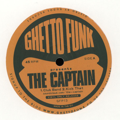 Captain - Ghetto Funk Presents - Vinyl Record 12" image 1