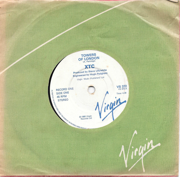 XTC - Towers Of London - Used Vinyl Record 7" image 1