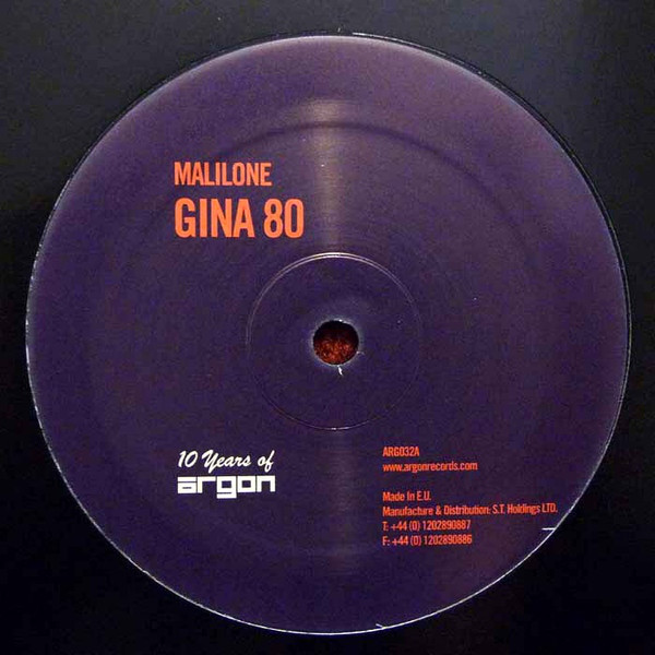 Malilone - Gina 80 / Lions And Pearls - Vinyl Record 12" image 1