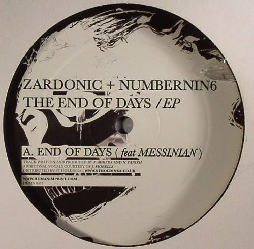 Zardonic - End Of Days EP - Vinyl Record 12" image 1