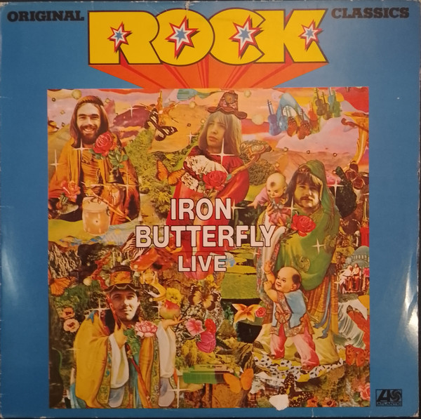 Iron Butterfly - Live - Used Vinyl Record image 1
