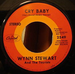 Wynn Stewart - Cry Baby - Used Vinyl Record 7" image 1