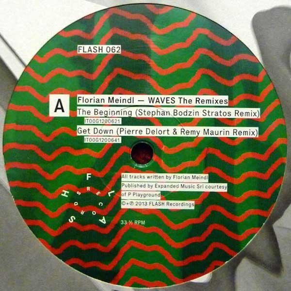 Florian Meindl - Waves The Remixes - Vinyl Record 12" image 1