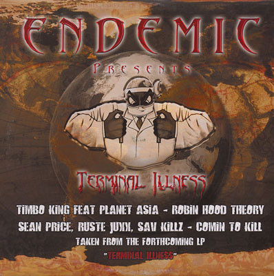 Endemic - Presents: Terminal Illness - Used Vinyl Record 12" image 1