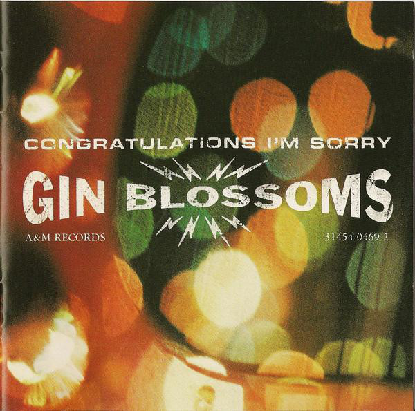 Gin Blossoms - Congratulations I'm Sorry - Used CD image 1