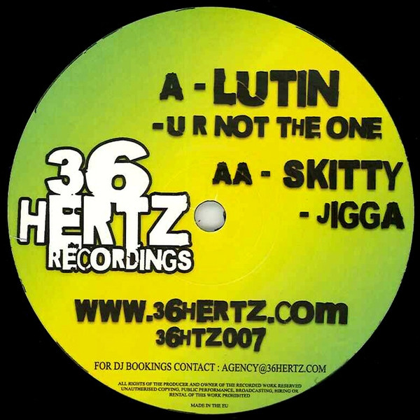 Le Lutin - U R Not The One / Jigga - Vinyl Record 12" image 1