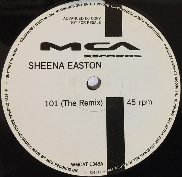 Sheena Easton - 101 - Used Vinyl Record 12" image 1