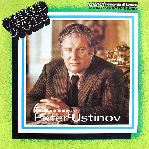 Peter Ustinov - Many Voices Of - Used Vinyl Record image 1