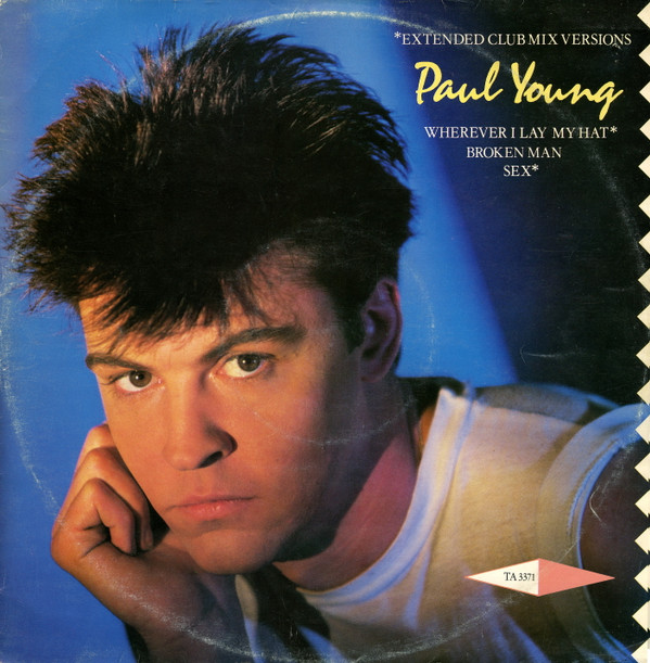 Paul Young - Wherever I Lay My Hat - Used Vinyl Record 12" image 1