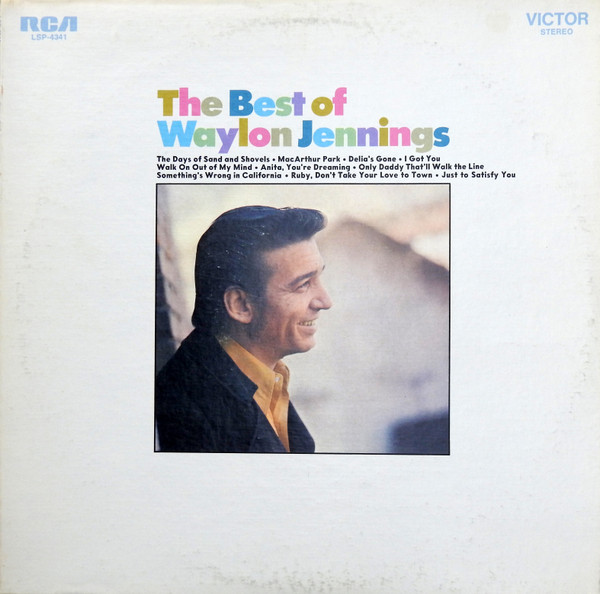 Waylon Jennings - Best Of - Used Vinyl Record image 1