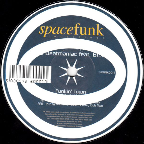 Beatmaniac - Funkin' Town - Used Vinyl Record 12" image 1
