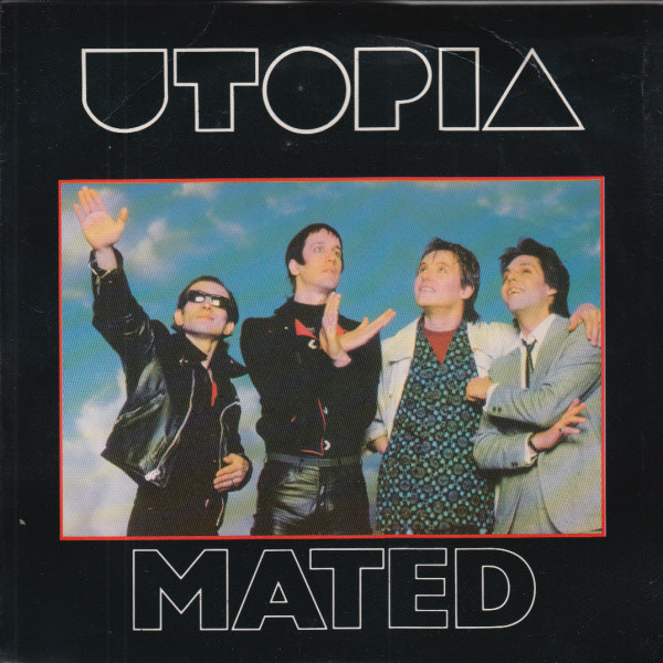 Utopia - Mated - Used Vinyl Record 7" image 1