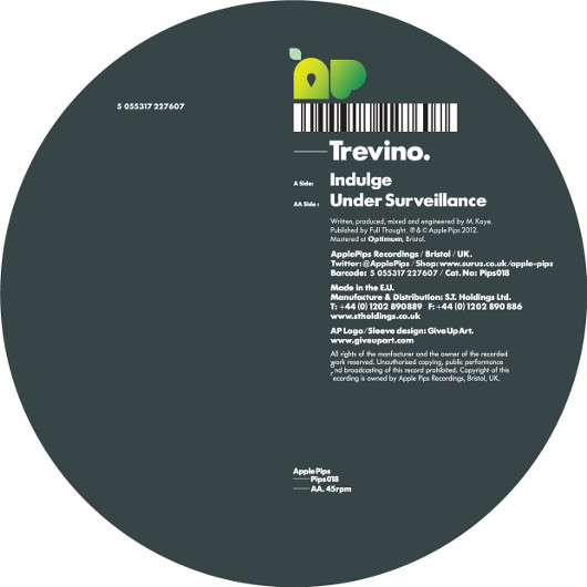 Trevino - Indulge / Under Surveillance - Vinyl Record 12" image 1